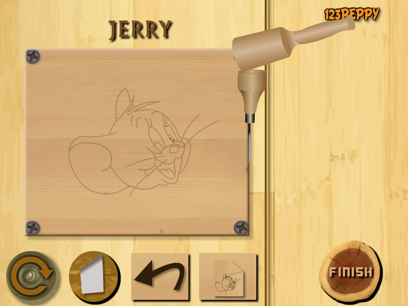 Wood Carving Jerry