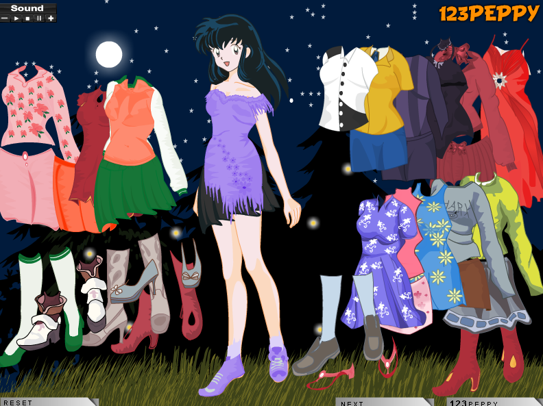 Kagome Higurashi Dress Up Game