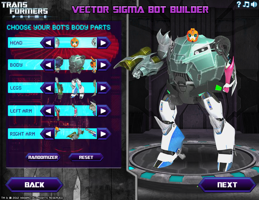 Vector Sigma Bot Builder