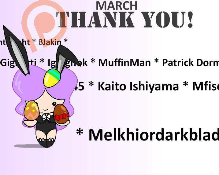 Lil Emma Thanks her March Patrons! (2015)