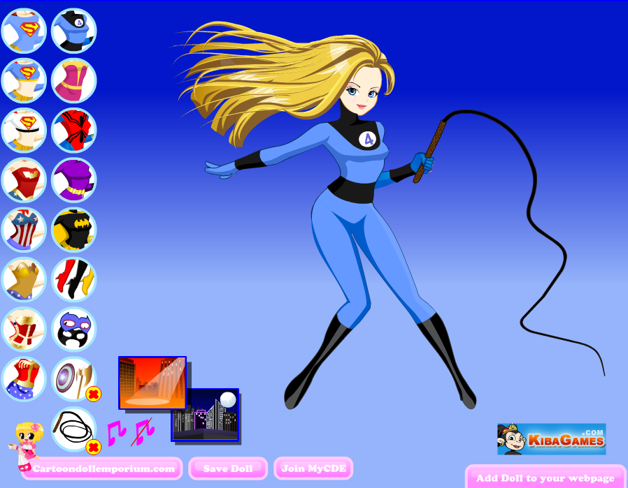 Superhero Girl Creator