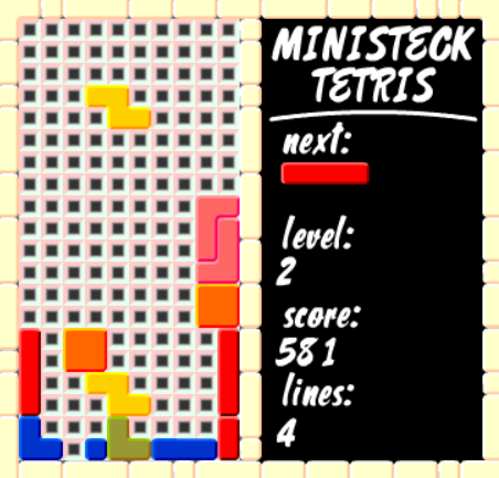 Ministeck Tetris