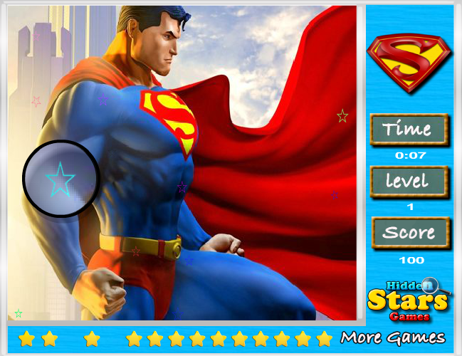 SuperMan Hidden Stars