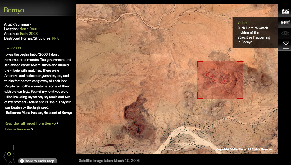 Eyes on Darfur - Satellite Evidence