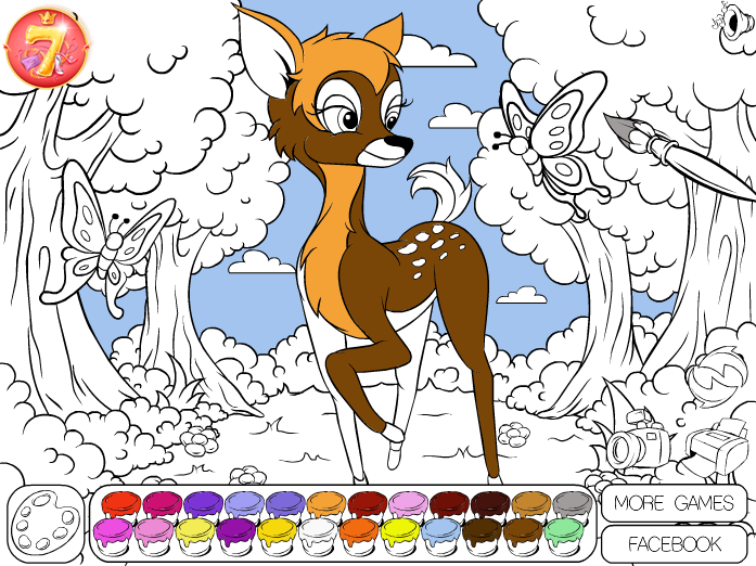 Bambi 2 Coloring