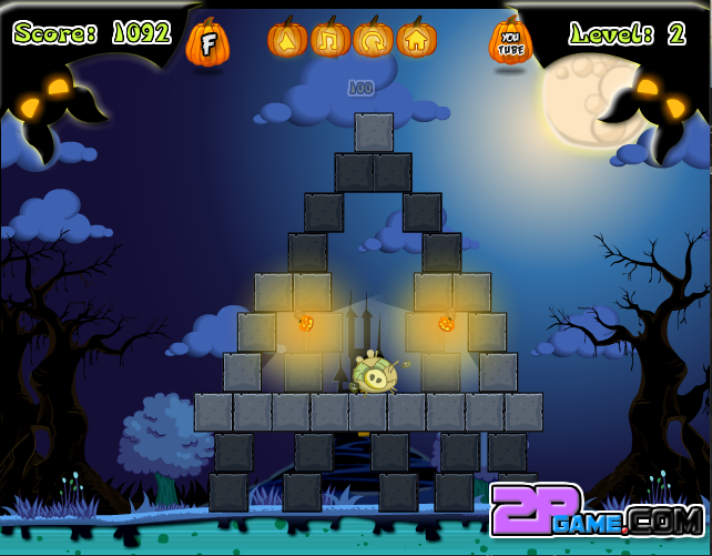 Angry Birds War of Pumpkin