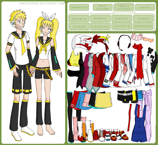 Naruto Couples Dress Up