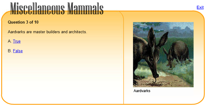 Miscellaneous Mammals