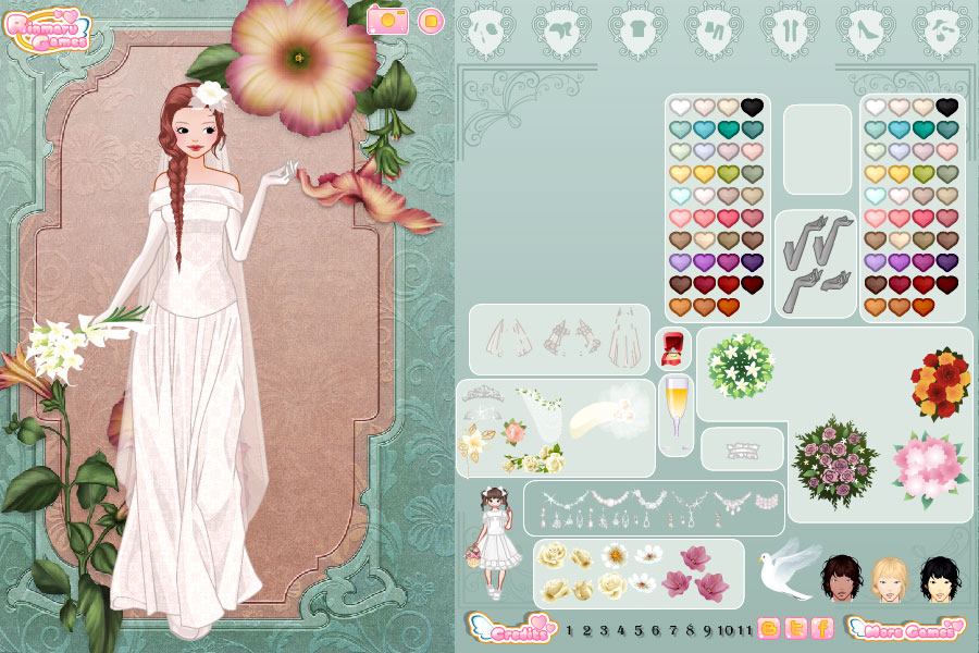 Mega Wedding Day Dress Up Game