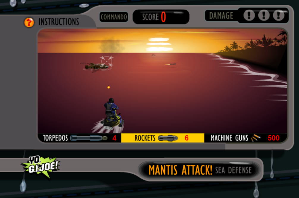 G.I Joe Mantis Attack! Sea Defense