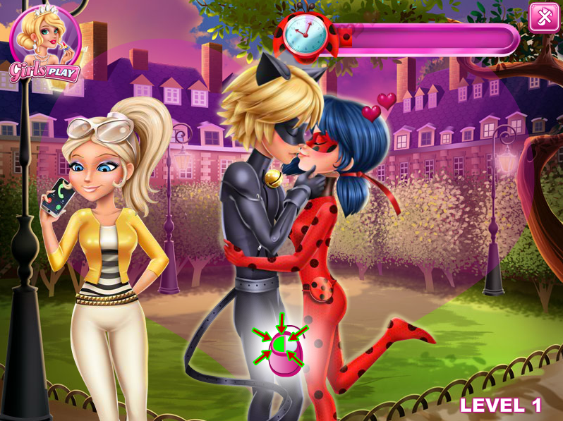 Ladybug Miraculous Kiss