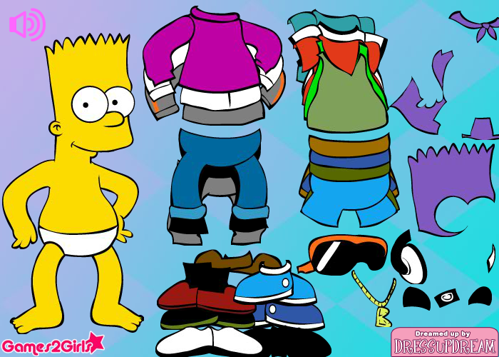 Bart Simpson Dress Up