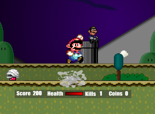 Super Mario Flash: Halloween Version