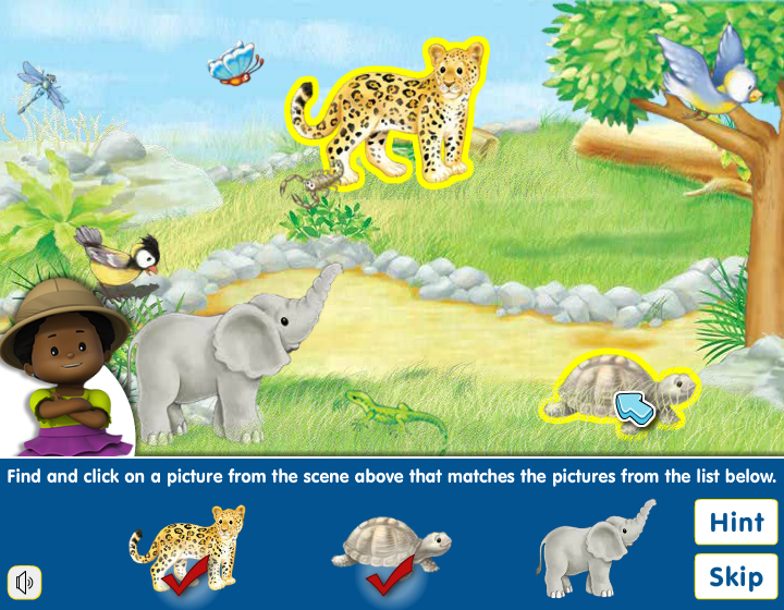 Little People Animal Explorer Game