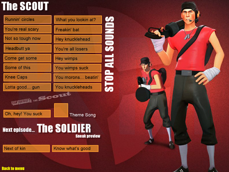 TF2 Soundboard: Scout