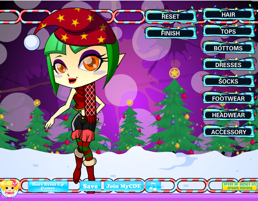 Christmas Elf Dressup