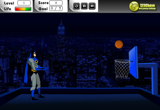 Batman I Love Basket Ball