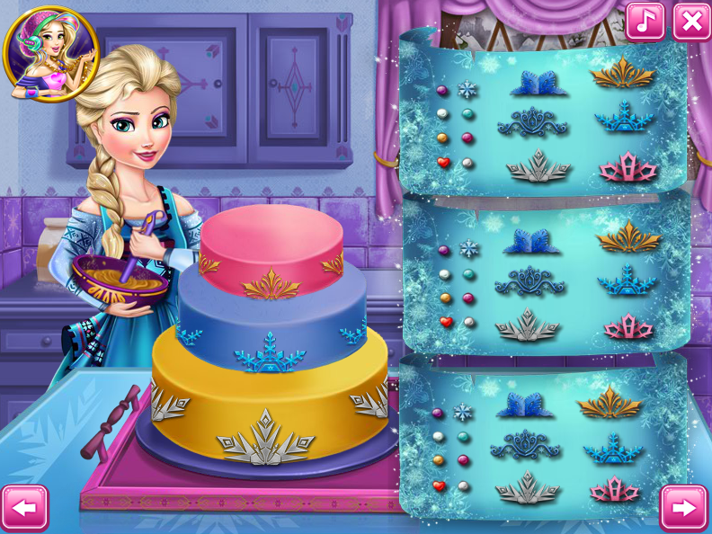 Elsa's Wedding Cake