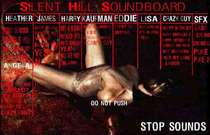 Silent Hill Soundboard