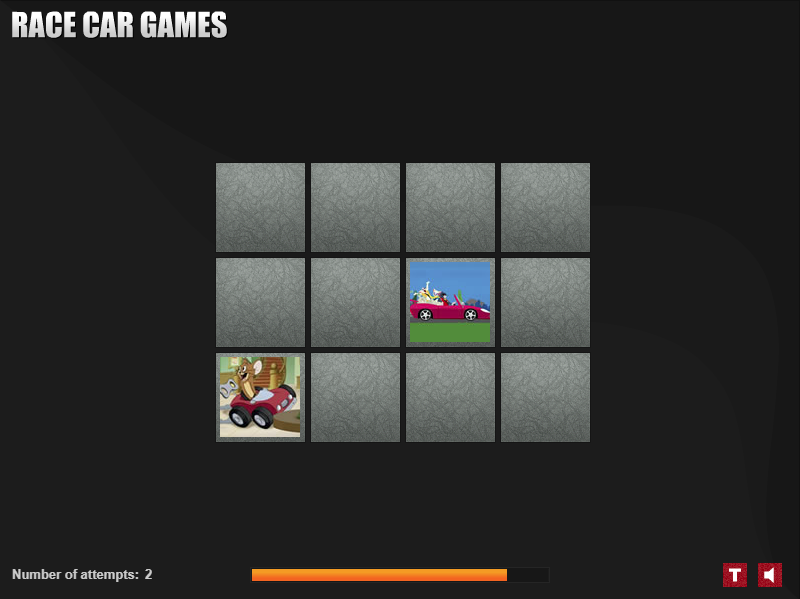 Tom and Jerry Racing Memory