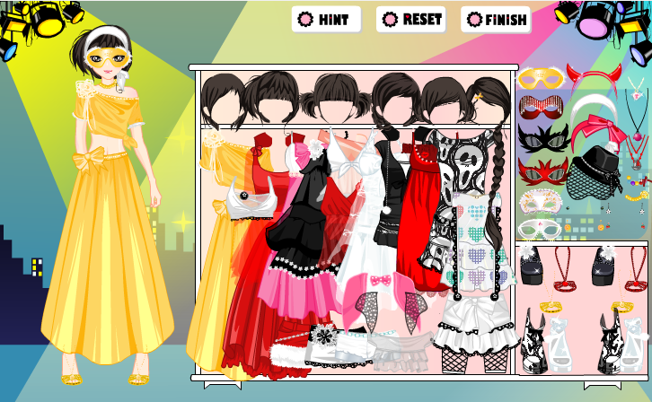 Masquerade Dress Up Game