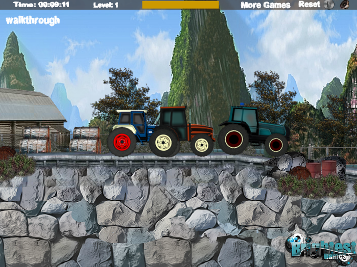 Racing Tractors Frenzy