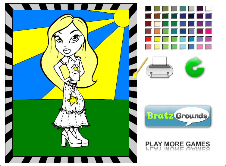 Bratz Coloring 3