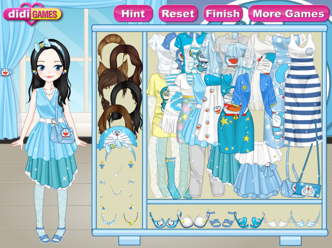 I ♥ Doraemon Dress Up Game