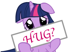 Animation - Twilight Sparkle - Hug?