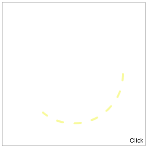 Progressively Drawn Dashed Circle