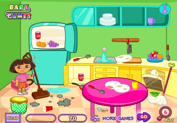 Dora Room Clean