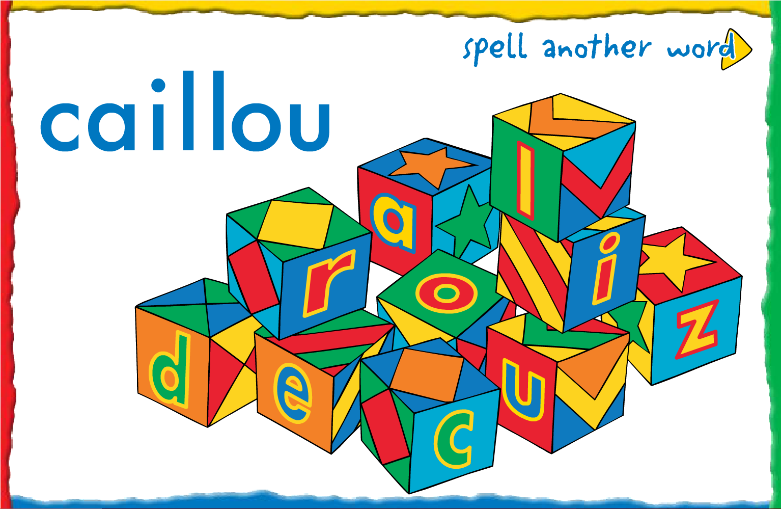 Caillou: Spell with Caillou