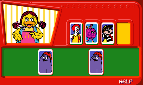 McDonald's: Birdie's Matching Game