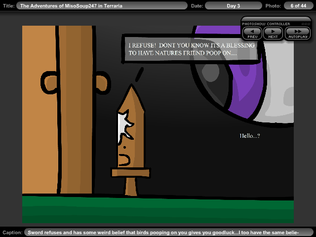 The Adventures of MisoSoup247 in Terraria