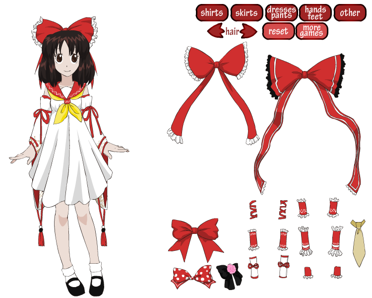 Reimu Dress Up