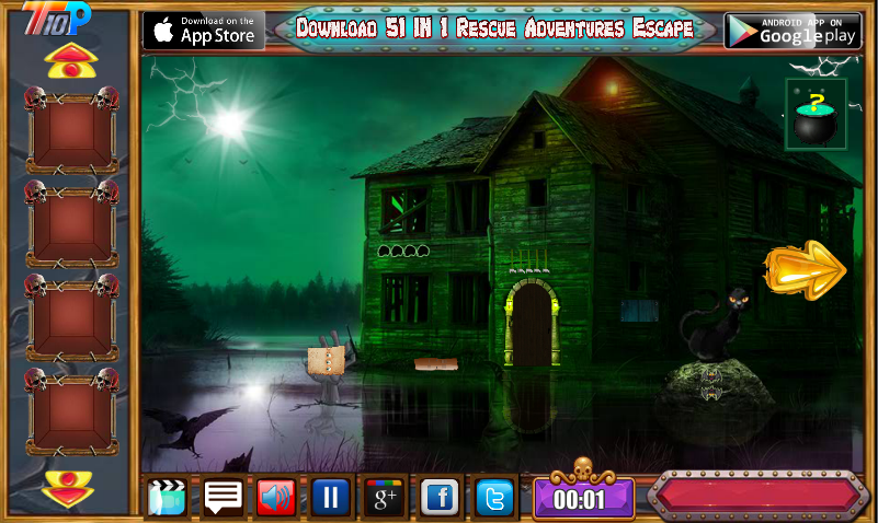 Halloween Escape From Scared House