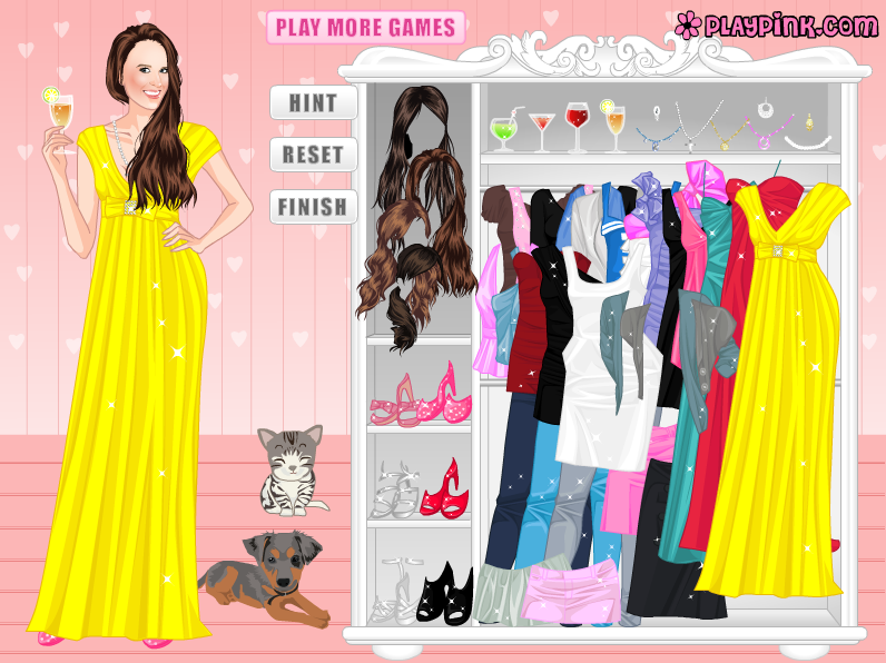 Beautiful Brittany Dress Up Game