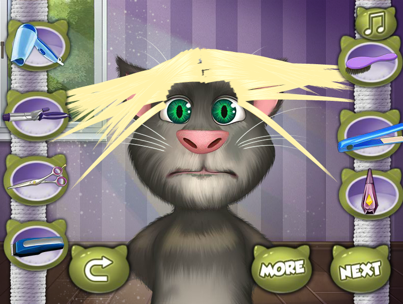 Talking Tom Hair Salon