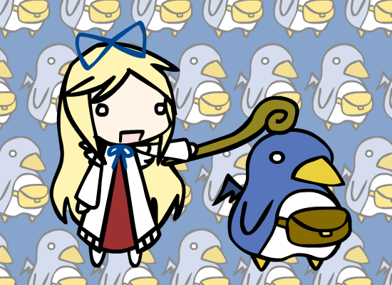 A version of Ievan Polkka starring Flonne! With a prinny!