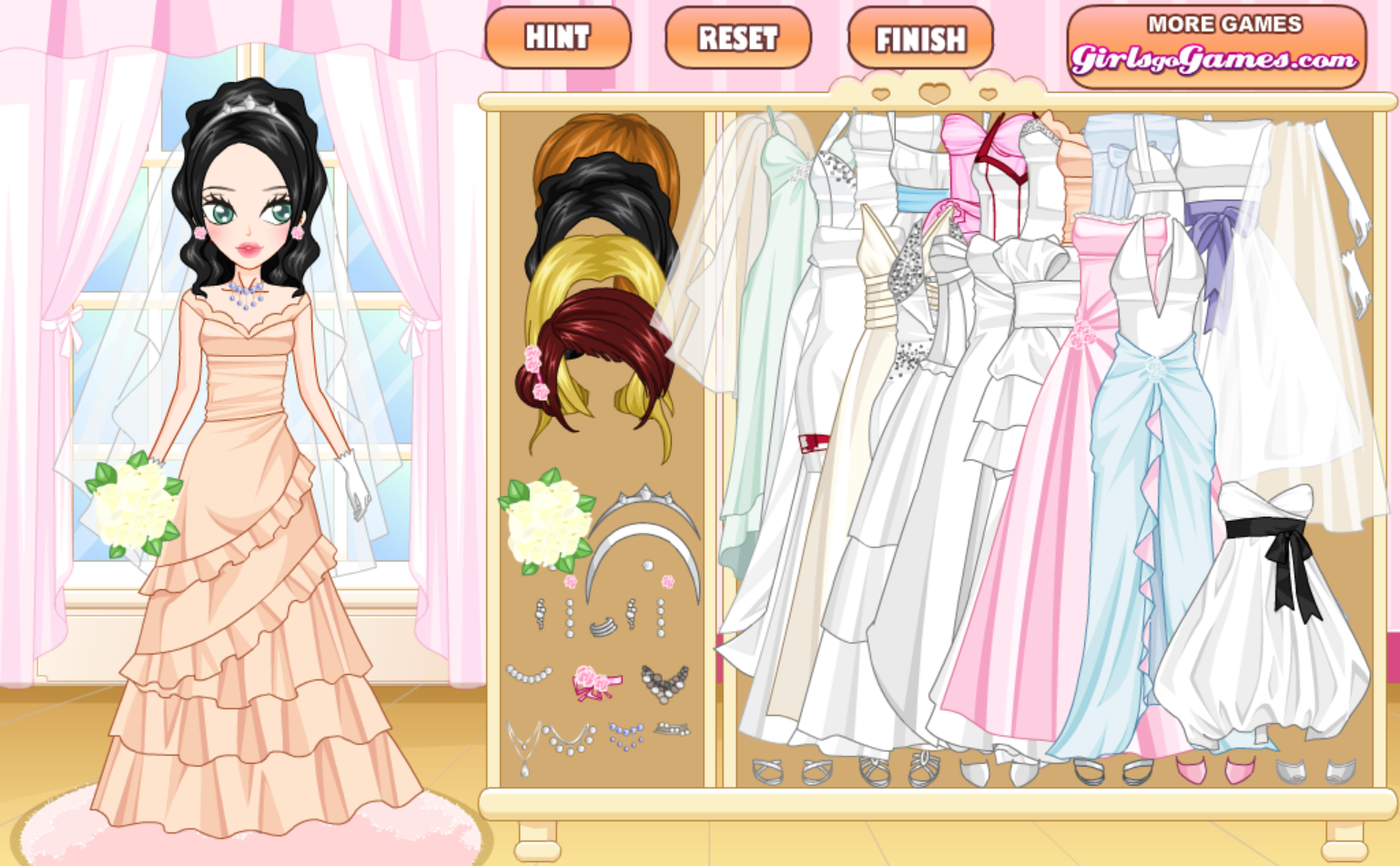 Wedding Day Dress Up Game