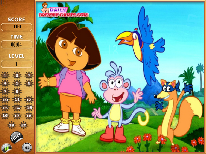 Dora Find The Numbers