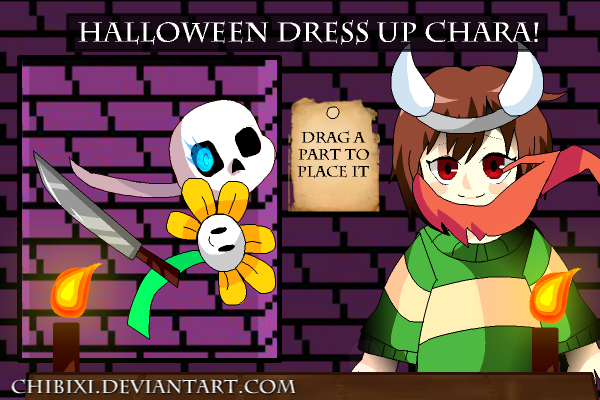 Halloween Dress Up Chara!