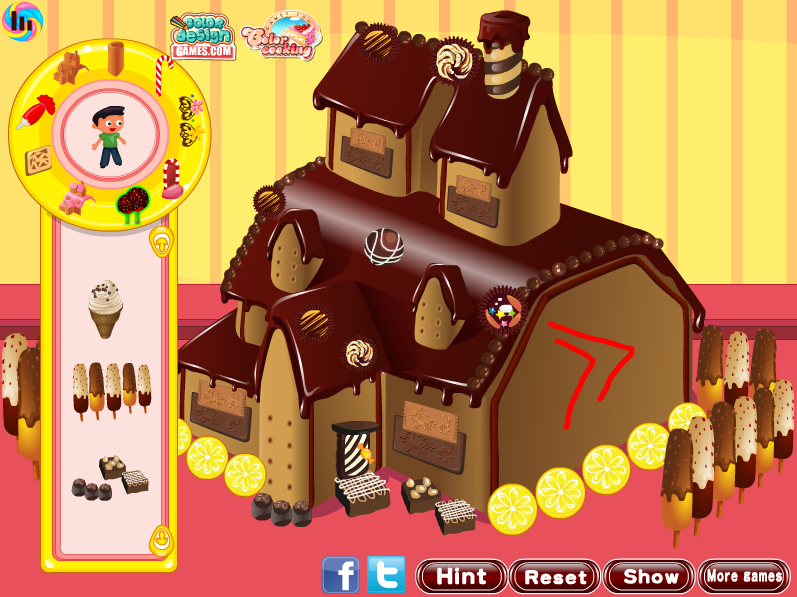 Candy Mansion Decoration