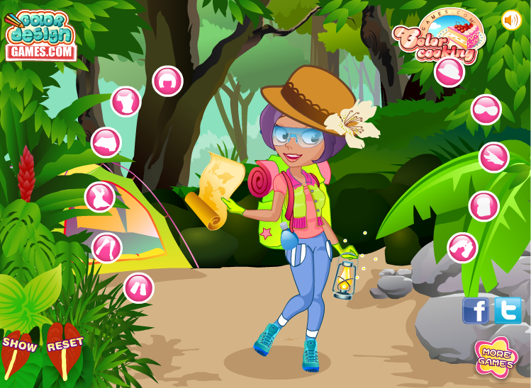 Adventure Girl Dressup
