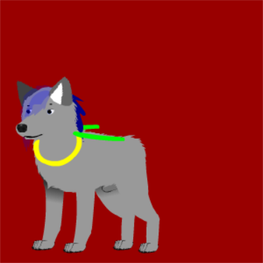 3D Canine avatar