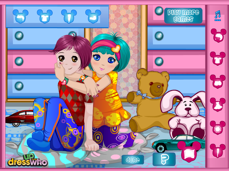 Hugs Under the Blanket Dress Up