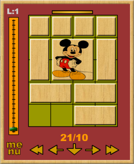 Presúvací hlavolam od Hirofumi Fujiwara