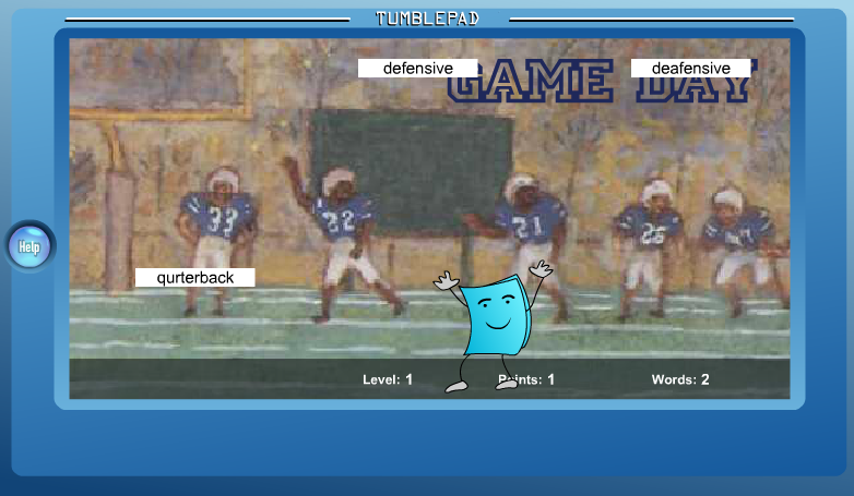 Game Day - Word Catch