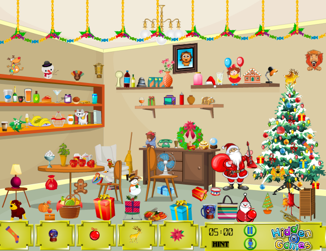 Christmas Party Objects