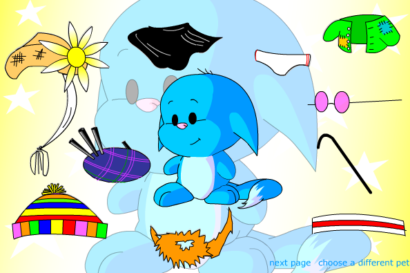 Neopets Neo Wardrobe: Kacheek